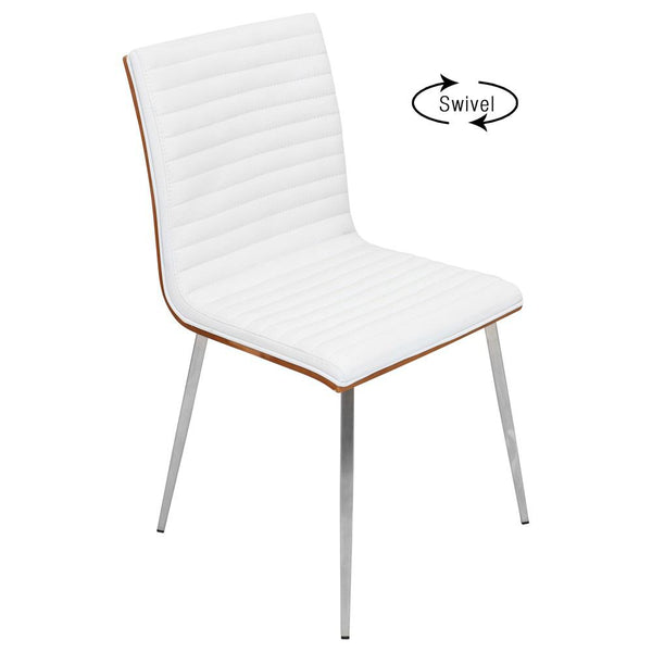 LumiSource Mason Chair With Swivel - Set Of 2 | Modishstore | Accent Chairs