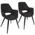 LumiSource Mustang Chair - Set of 2-2