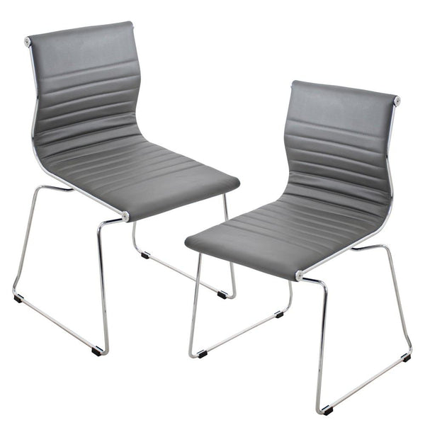 LumiSource Master Stackable Chair - Set of 2-2