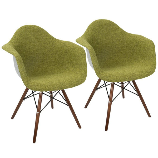 LumiSource Neo Flair Duo Chair - Set of 2-2