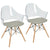 LumiSource Tonic Flair Chair - Set of 2 | Modishstore | Accent Chairs