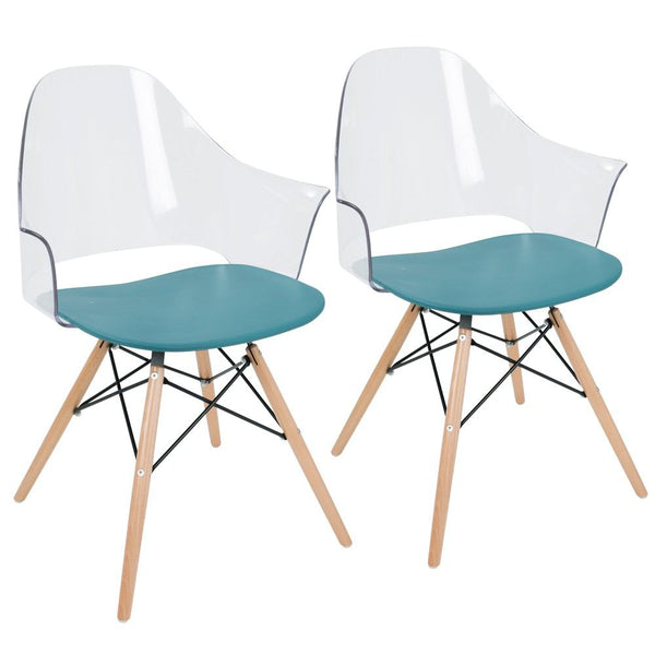 LumiSource Tonic Flair Chair - Set of 2-2