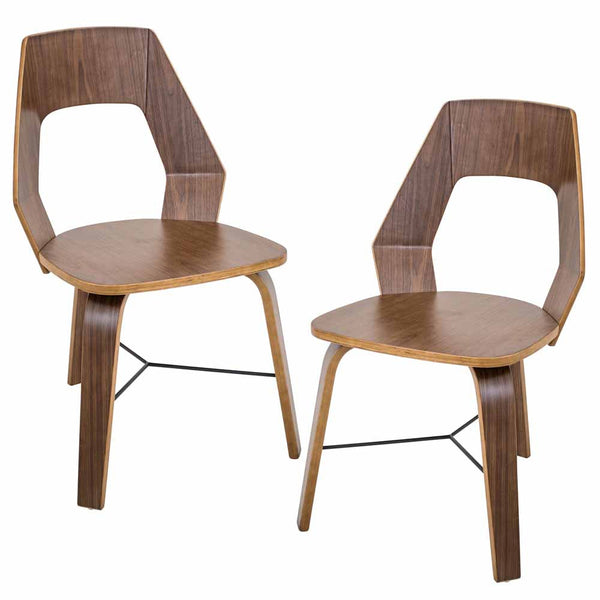LumiSource Trilogy Chair - Set Of 2 | Modishstore | Accent Chairs