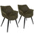LumiSource Wrangler Chair - Set of 2-2