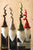 Kalalou Santa Wine Toppers With Curly Hats - Set Of 4 | Modishstore | Wine & Bar Accessories