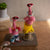 Kalalou Set Of 2 Felt Flamingo Beach Bums | Modishstore | Holiday