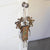 Kalalou Rustic Metal Angel Bell Ornament | Modishstore | Holiday