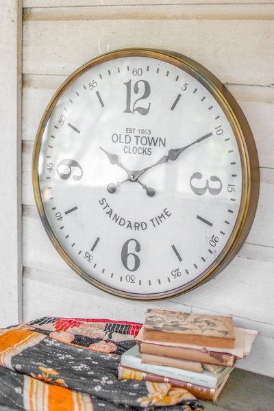 Kalalou Old Town Station Clock | Modishstore | Clocks