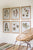 Kalalou Leaf Prints Under Glass - Set Of 6 | Modishstore | Wall Art