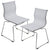LumiSource Mirage Stackable Dining Chair Set Of 2