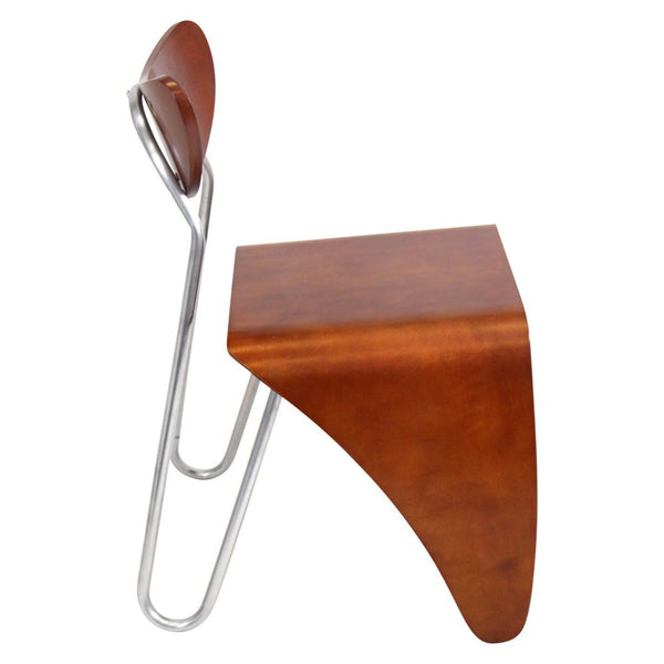 LumiSource Bent Wood / Stainless Steel-2