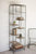 Kalalou Multi Level Wood And Metal Shelving Unit | Modishstore | Shelves & Shelving Units