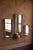 Kalalou Tall Metal Framed Mirrors With Shelves - Set Of 3 | Modishstore | Mirrors