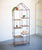 Kalalou Metal & Wood House Shape Shelving Unit | Modishstore | Shelves & Shelving Units