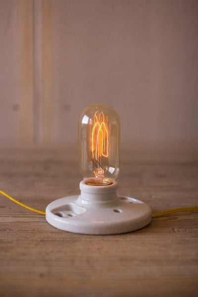 Kalalou Capsule Edison Bulb - Set of 4 | Modishstore | Lightbulbs