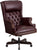 Flash Furniture CI-J600-BY-GG High Back Traditional Tufted Burgundy Leather Executive Swivel Office Chair | Office Chairs | Modishstore