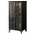 Kalalou Iron And Glass Apothecary Buffet | Modishstore | Cabinets