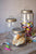 Kalalou Set of Three Glass Jars With Metal Lids | Modishstore | Jars & Canisters