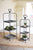 Kalalou Tall Metal Display Stands W/ Galvanized Trays - Set Of 2 | Modishstore | Trays