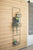 Kalalou Metal Wall Ladder With Baskets And Mirror | Modishstore | Wall Decor