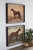 Kalalou Set Of Two Horse Prints Under Glass | Modishstore | Wall Decor