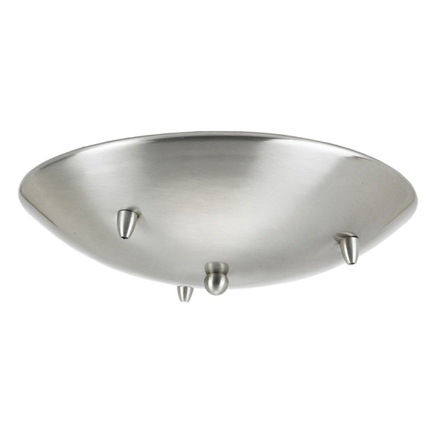 Cal Lighting CP-3R-LOW-BS 3 Lights Round Canopy | Modishstore | Pendant Lamps