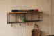 Kalalou Wire Mesh Four Cubbies With Wooden Top | Modishstore | Wall Shelf