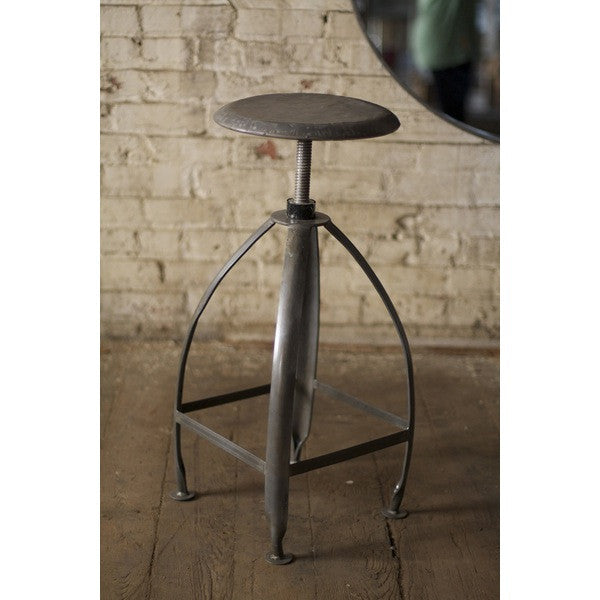 Kalalou Metal Stool With Adjustable Top Bar Stools, Kalalou, - Modish Store-3