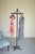 Kalalou Iron Spinning Clothes Rack With Cast Iron Base | Modishstore | Coat Racks