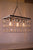 Kalalou Large Rectangle Pendant Light With Amber Glass Gems | Modishstore | Pendant Lamps