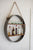 Kalalou Circle Iron And Wood Hanging Wall Shelf | Modishstore | Wall Shelf