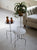 Kalalou Set Of 3 Tall Metal Display Pedestals | Modishstore | Accent Tables