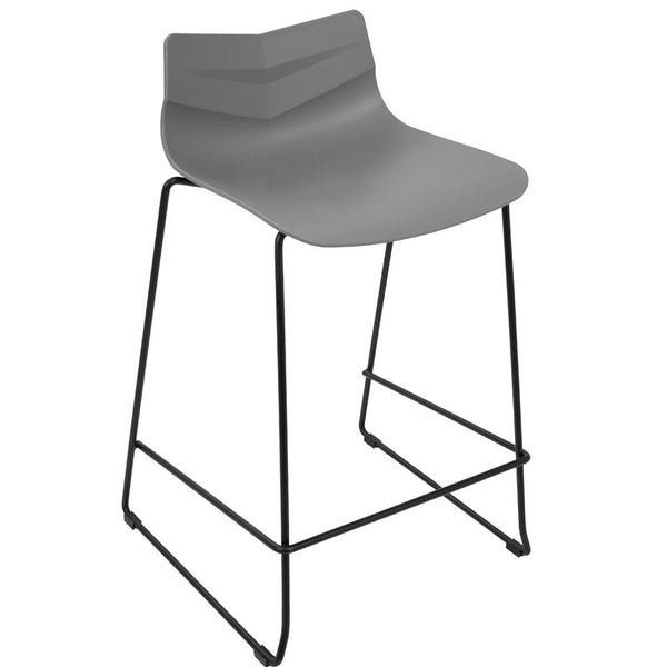 LumiSource Arrow Counter Stool - Set of 2-7