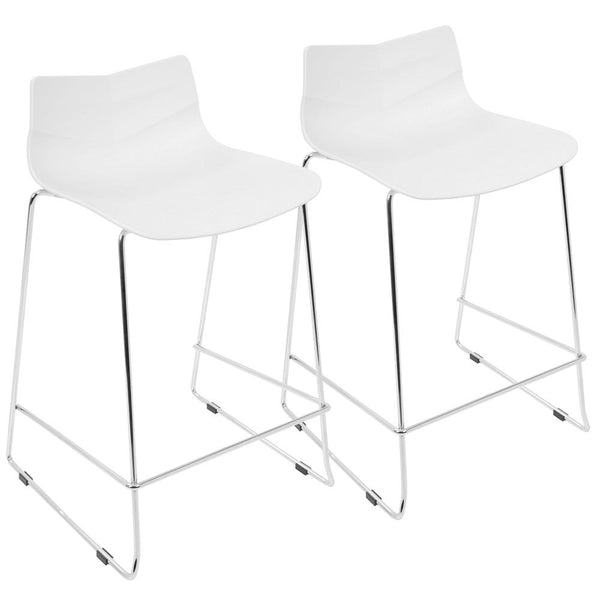 LumiSource Arrow Counter Stool - Set of 2-4