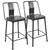 LumiSource Energy Counter Stools - Set of 2 | Modishstore | Bar Stools