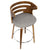 LumiSource Cosini Counter Stool with Swivel | Modishstore | Counter Stools
