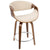 LumiSource Curvini Counter Stool | Modishstore | Bar Stools