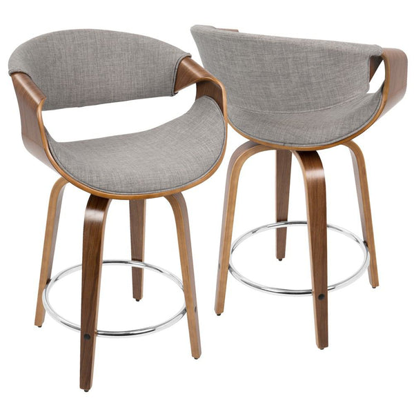 LumiSource Curvini Counter Stool-11