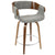 LumiSource Elisa Counter Stool | Modishstore | Bar Stools
