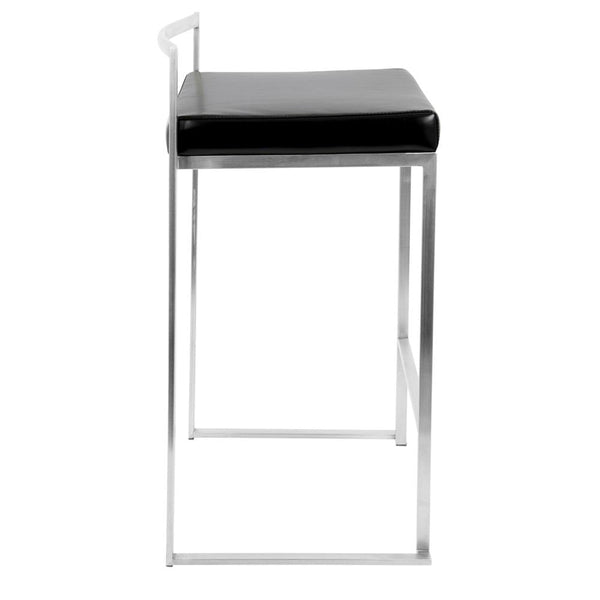 LumiSource Fuji Stacker Counter Stool Set of 2-9