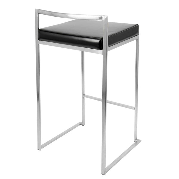 LumiSource Fuji Stacker Counter Stool Set of 2-10