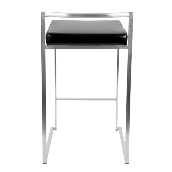 LumiSource Fuji Stacker Counter Stool Set of 2-11