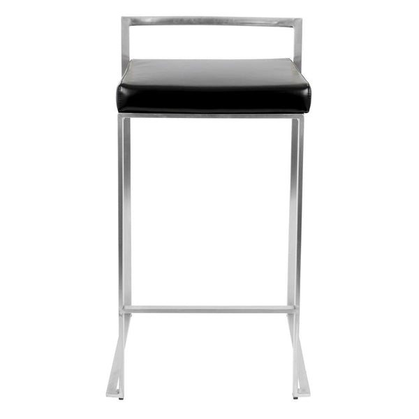 LumiSource Fuji Stacker Counter Stool Set of 2-12