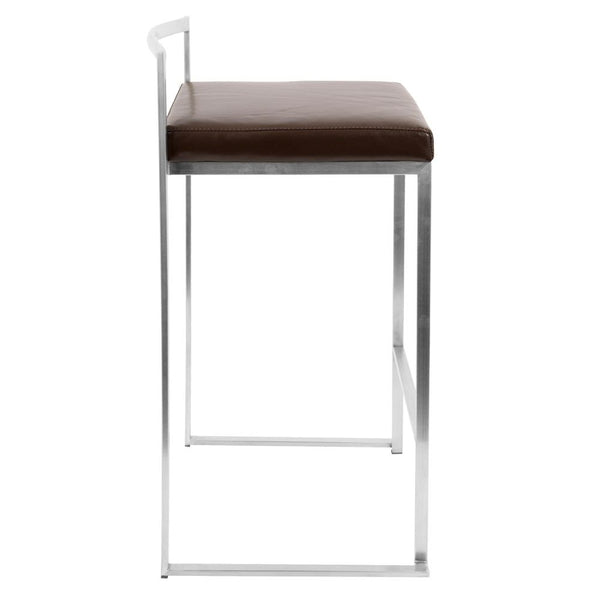 LumiSource Fuji Stacker Counter Stool Set of 2-13