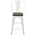 LumiSource Oregon High Back Counter Stool - Set of 2-11