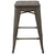 LumiSource Oregon Counter Stool - Set of 2-7