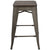 LumiSource Oregon Counter Stool - Set of 2-5