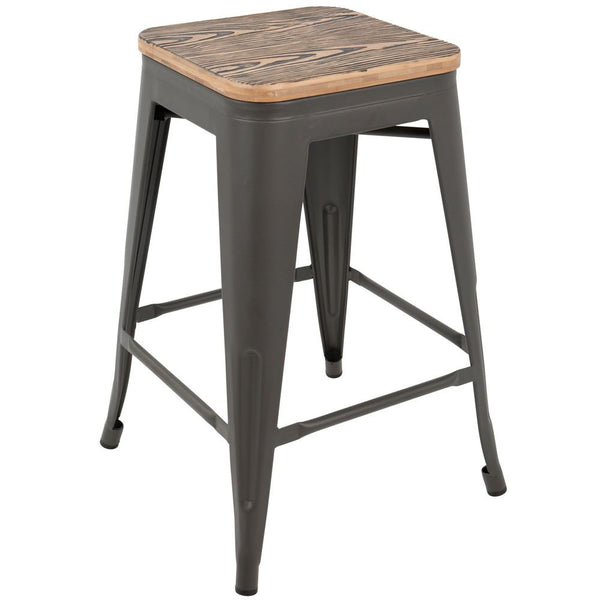 LumiSource Oregon Counter Stool - Set of 2-19