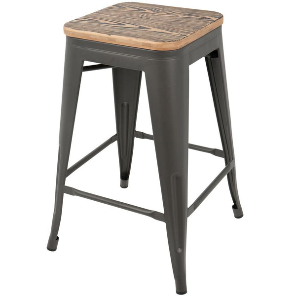 LumiSource Oregon Counter Stool - Set of 2-12
