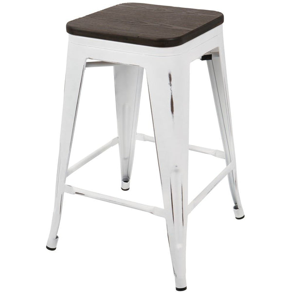 LumiSource Oregon Counter Stool - Set of 2-18
